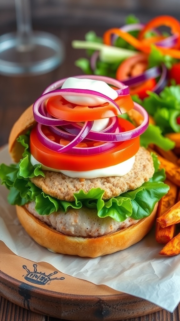 Simple Turkey Burger Recipe With Egg Simple Turkey Burger Recipe With Egg